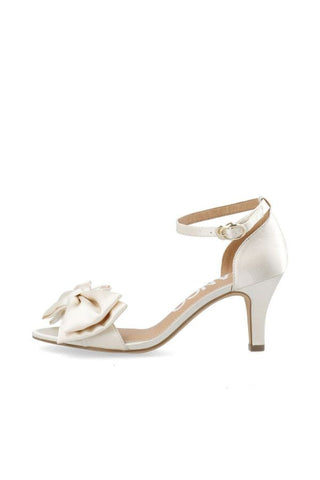 BIAADORE Bow Sandal | Off White