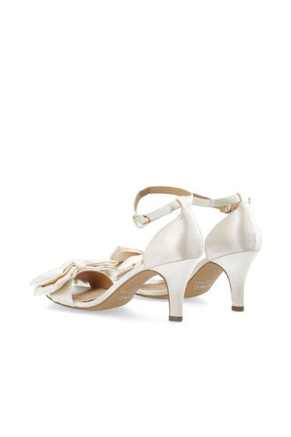 BIAADORE Bow Sandal | Off White