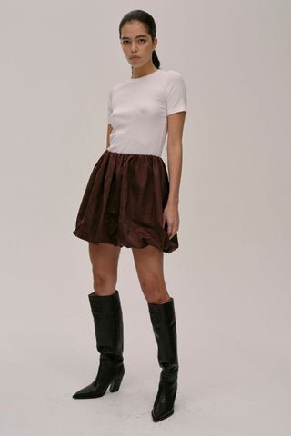 Evans Skirt | Oxblood