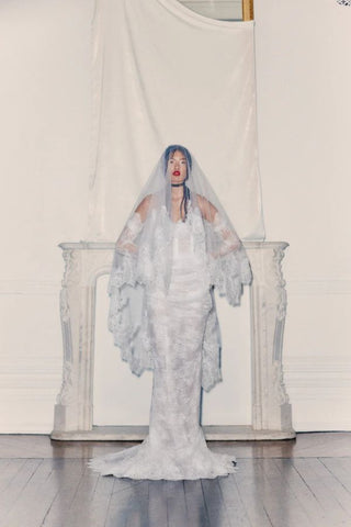 Former Girlfriend Wedding Dresses Bridal Dresses Lace Veil