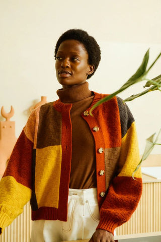 Lonny Cardigan Jumper | Mutli