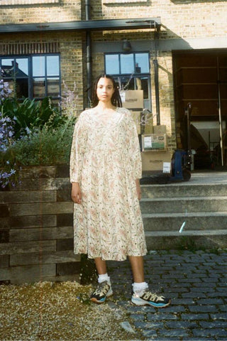 Kobus Dress | Wheat Floral