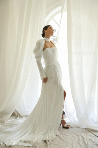 Newhite Wedding Dress Bridal Gown