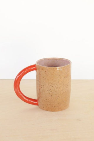Colourblock Mug | Poppy/Lavender