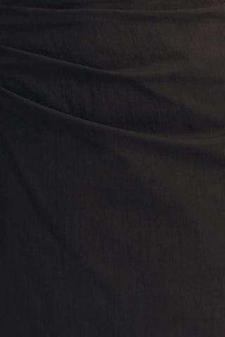 Campbell Off Shoulder Maxi Dress | Black