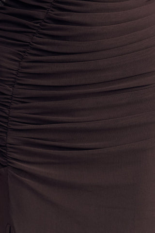 Mira Off Shoulder Maxi Dress | Ganache