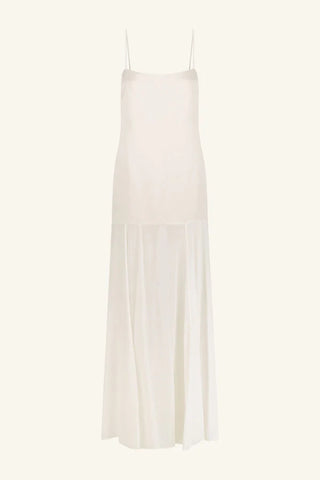 Moraya Dropped Waist Maxi Dress | Ivory
