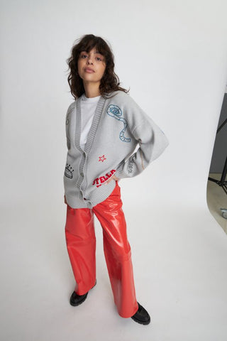 The Tailors Cardigan | Light Grey