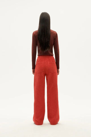 Aine Rib Top | Coffee