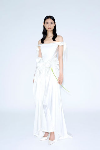 Magda Satin Dress | WED STUDIO