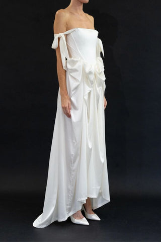 Magda Satin Dress | WED STUDIO
