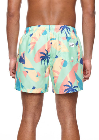 Overlay Mid Length Swim Shorts