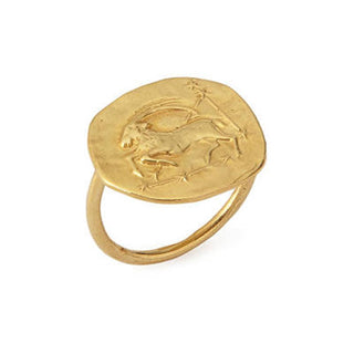 Capricorn Ring 18K Gold