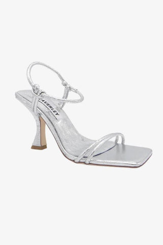 Kolt Heel | Crinkle Silver