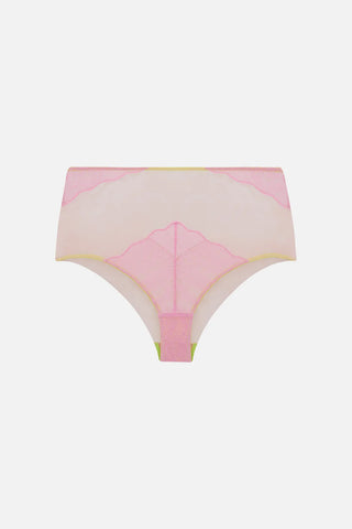 Lotte Lace High Waist Knickers | Light Pink