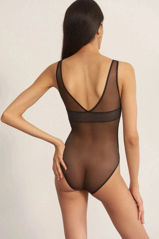 Bare Soft Cup Bodysuit | Black