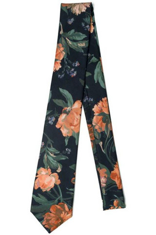 Liberty Print Tie | Decadent Blooms