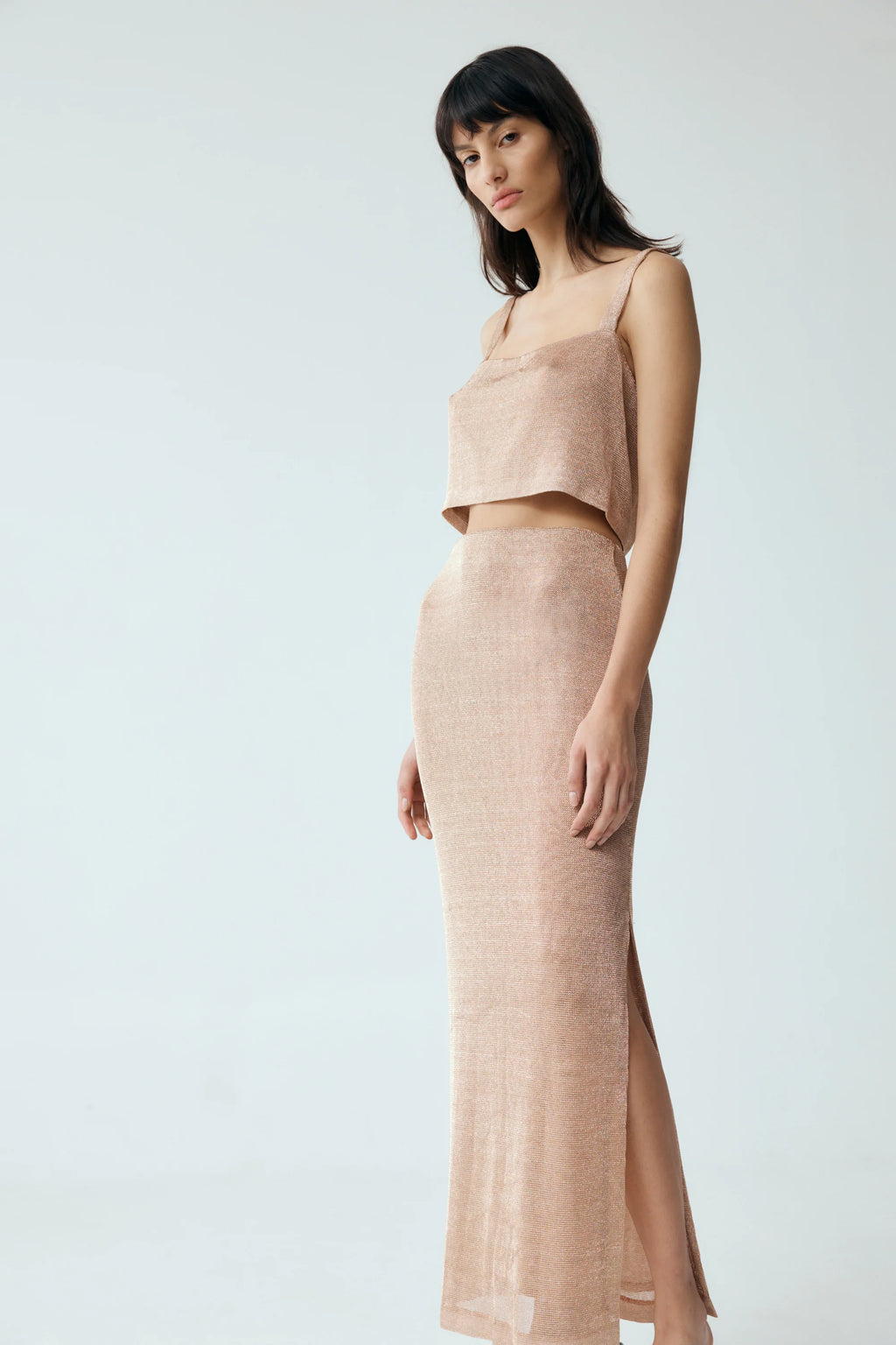 Metalic Obsesion Skirt