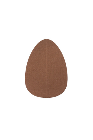 Breast Lift Pads + Satin Nipple Cover | Dark Brown