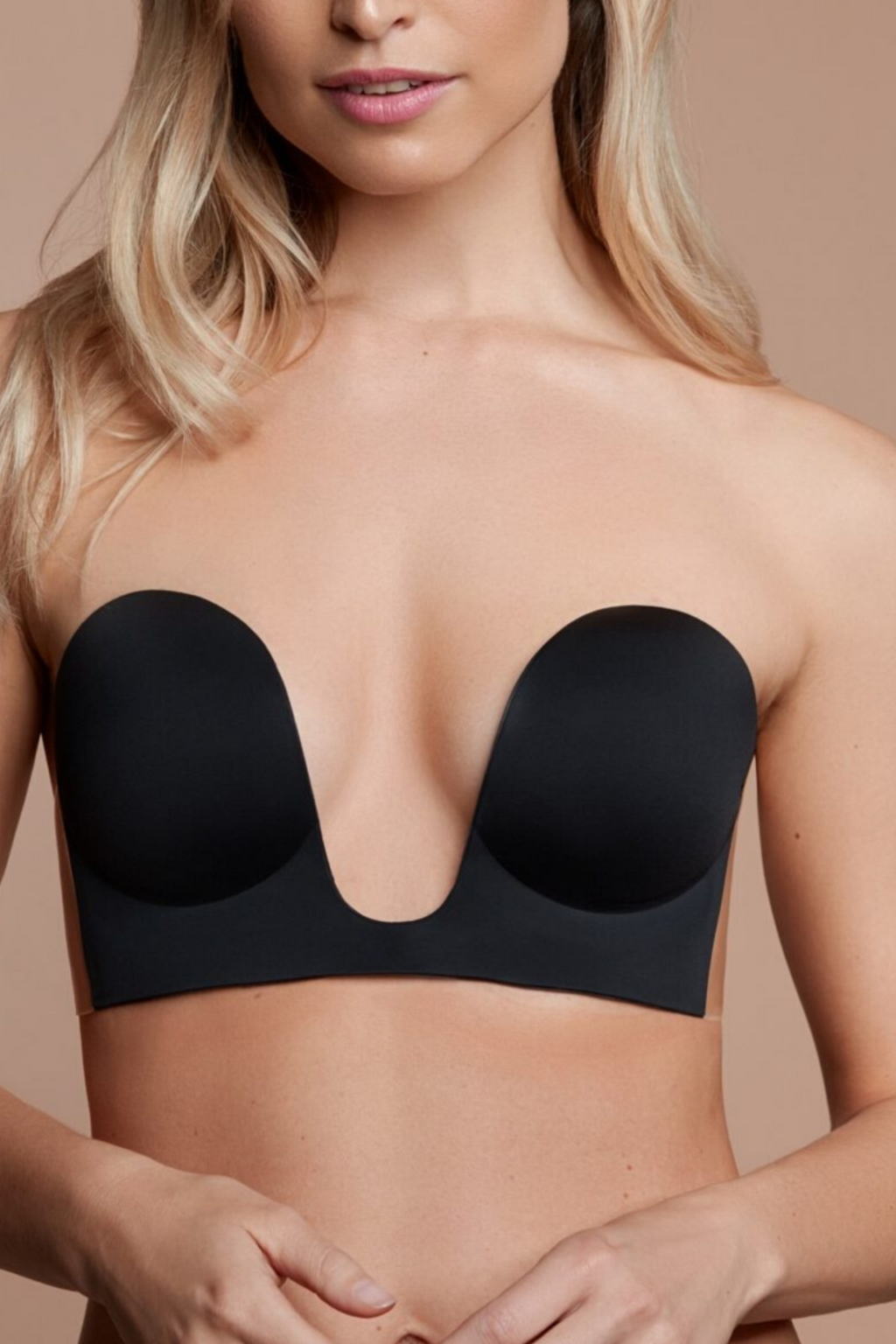 ByeBra - Adhesive Bras Seamless U-Style Bra Beige