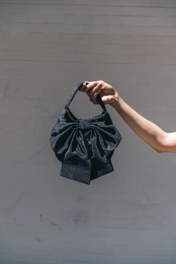 Sammy Bag Black Moire