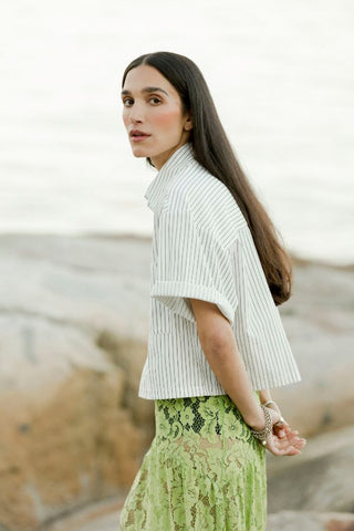 Field Skirt | Lime Lanai Lace