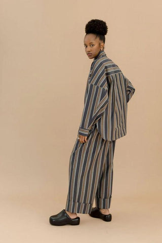 Onsen Pant | Row Stripe