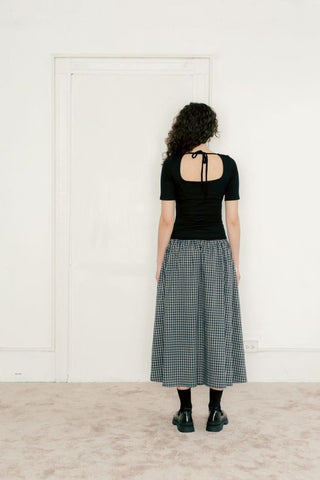 Portrait Dress | Black/Carter