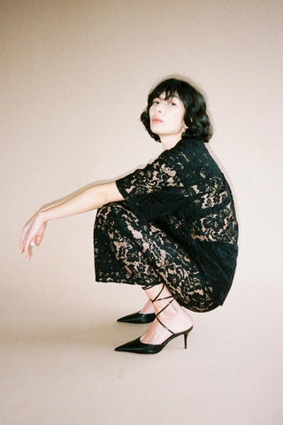 Lily Pant | Black Lace
