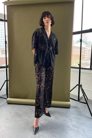Lily Pant | Black Lace