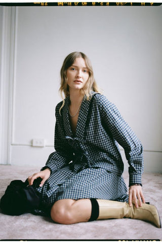 Ira Blouse | Carter Plaid