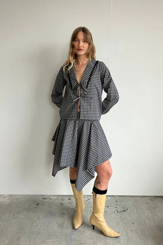 Ira Blouse | Carter Plaid