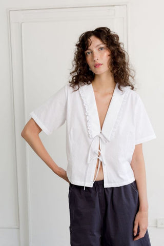 Marinero Top | Solstice White