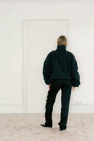Phoebe Bomber | Black Nylon