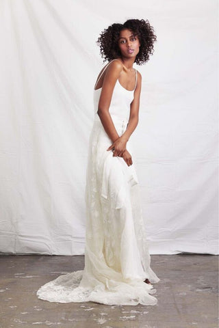 A La Robe Bridal Gown Flora Wrap Skirt Wedding Dress