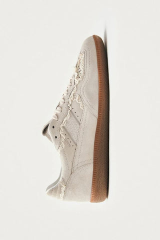 Tb. 490 Crochet Cream Leather Sneakers | Cream Leather