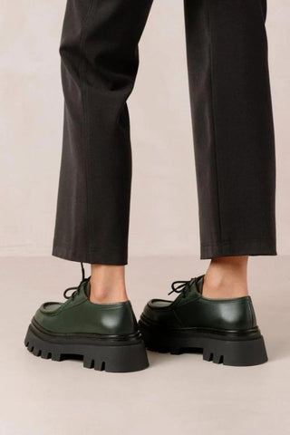 Tycoon Leather Loafers | Jade Green