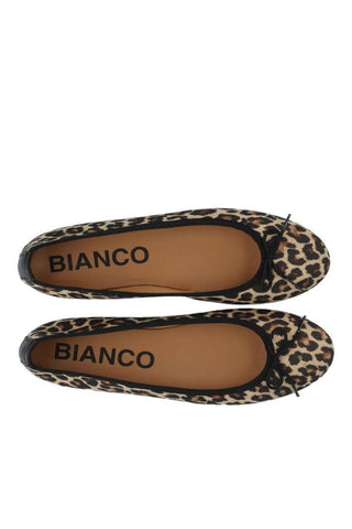 BIAMADISON Ballerina Faux Suede Flats | Leo