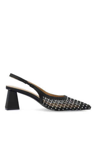 BIAMARALYN Mesh Slingback | Black