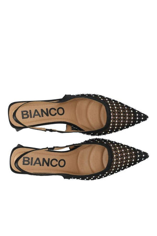 BIAMARALYN Mesh Slingback | Black