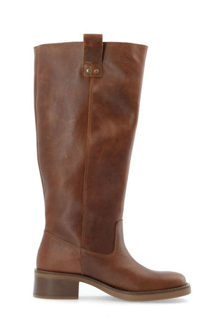 BIAMARY Long Boots | Cognac