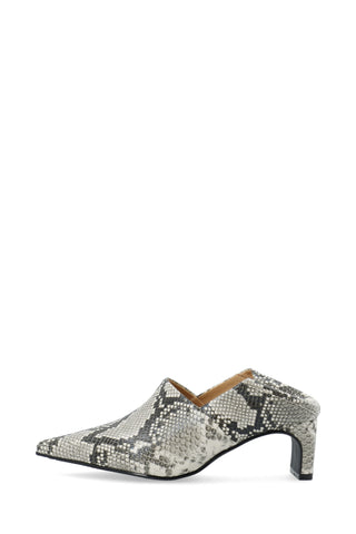 Biarowe Mules | White Snake
