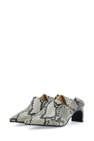 Biarowe Mules | White Snake