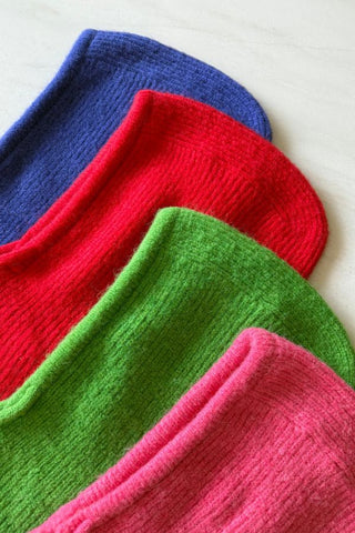 Fuzzy Alpaca Balaclava | Bright Royal Blue