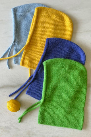 Fuzzy Alpaca Balaclava | Bright Royal Blue