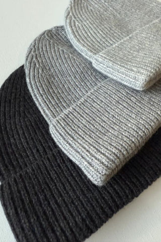 Merino Wool Everyday Beanie | Black