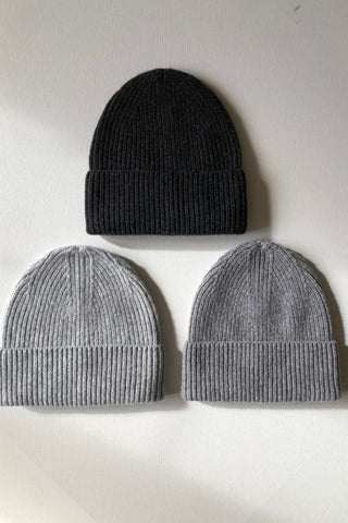 Merino Wool Everyday Beanie | Black
