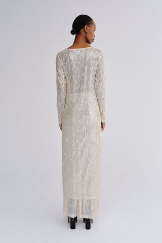 Christy Dress | Dessert Silver