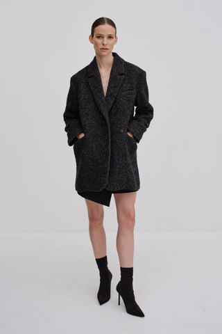 Wilma Coat | Dark Grey