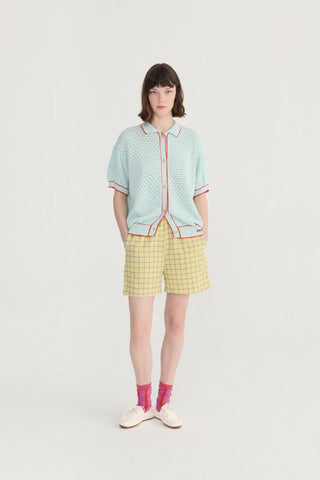 Openwork Knitted Cardigan